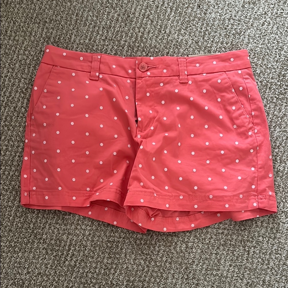 Magellan Outdoors Coral Polka Dot Women's Shorts